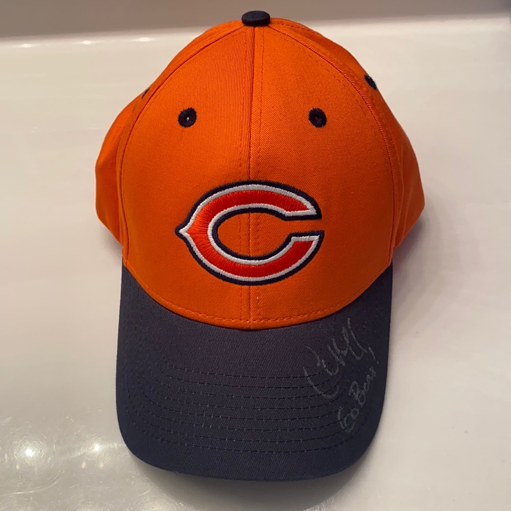 Chicago Bears Alternate Adjustable Signed Cap